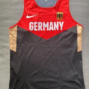 Nike Pro Elite Singlet - Germany - Men's Medium